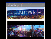 Tablet Screenshot of angleseablues.com